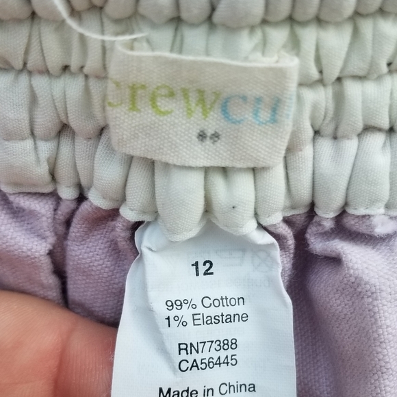 CrewCuts by J. Crew pale pink corduroy skirt 12 - Picture 4 of 4